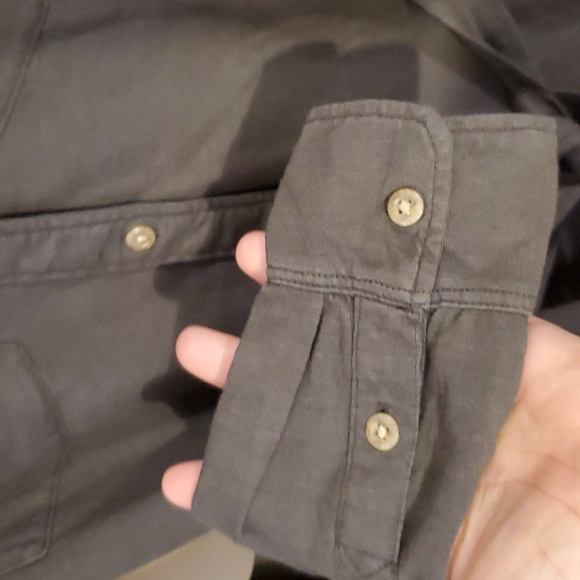 Faherty Seasons Long Sleeve Organic Cotton Knit Shirtdress Size XS NWOT'S - Picture 11 of 11